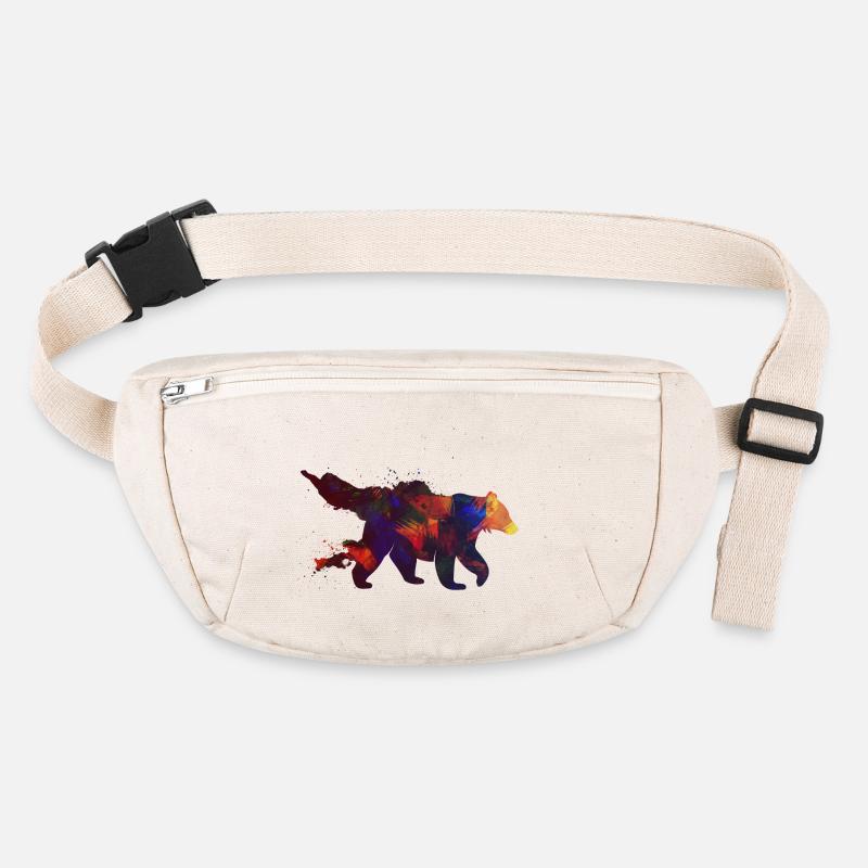 Bär Stanley/Stella recycelte Gürteltasche
