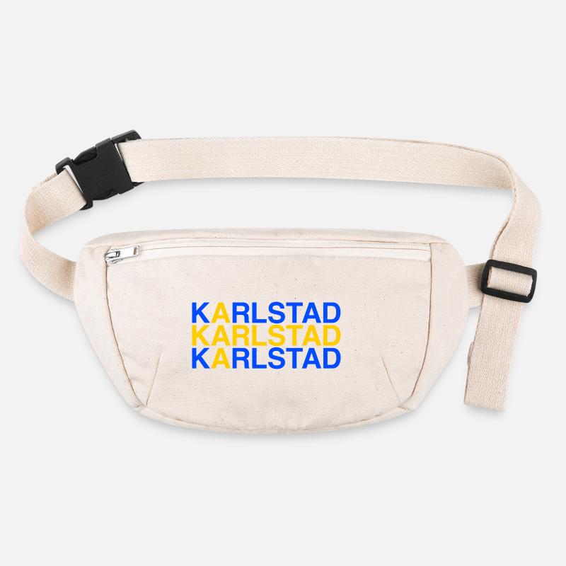 KARLSTAD Suède Suède Drapeau suédois Sac banane recyclé Stanley/Stella