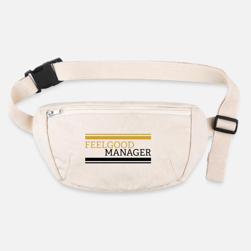 Feelgood manager white tshirt Stanley/Stella recycled Hip Bag 