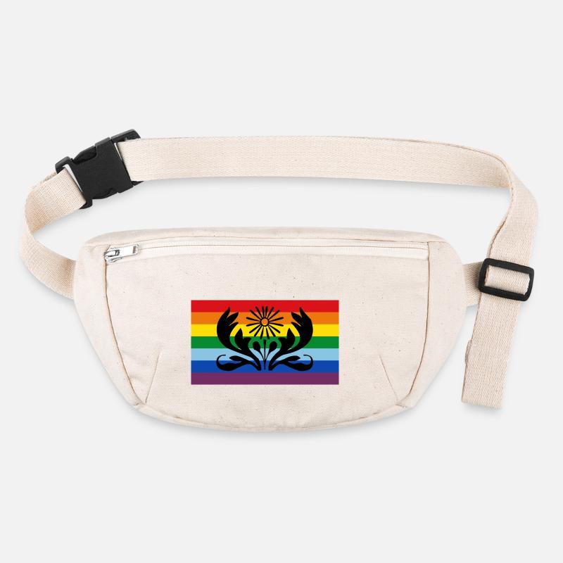 regenbogenfahne Stanley/Stella recycelte Gürteltasche