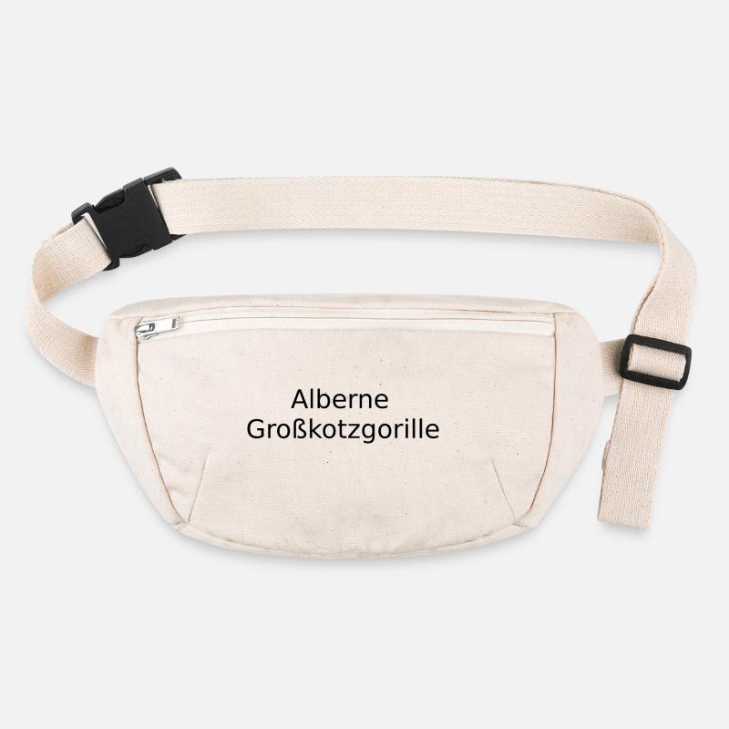 Alberne Großkotzgorille Stanley/Stella recycelte Gürteltasche