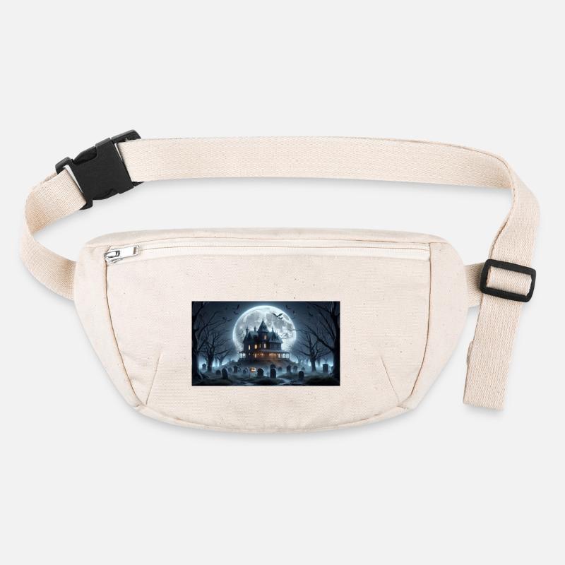 Graveyard - Stanley/Stella recycled Hip Bag  - natural