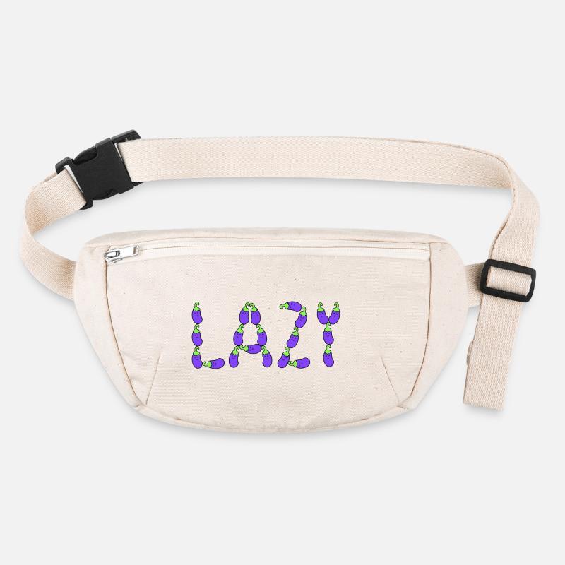 Eggplant lazy Stanley/Stella recycled Hip Bag 