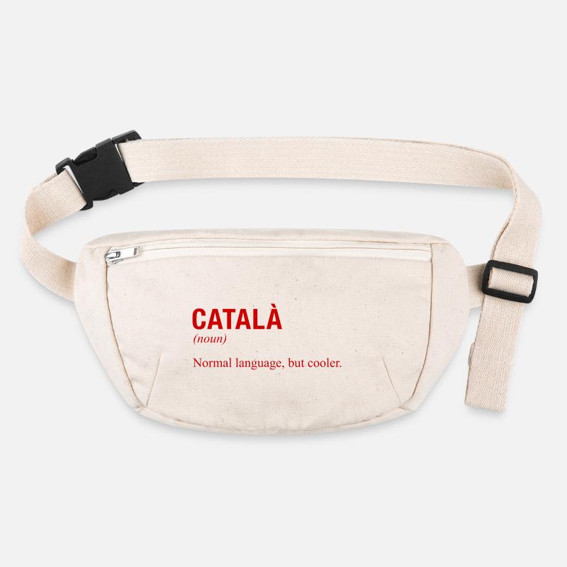 CATALAN Language Katalanisch Katalanische Sprache Stanley/Stella recycelte Gürteltasche