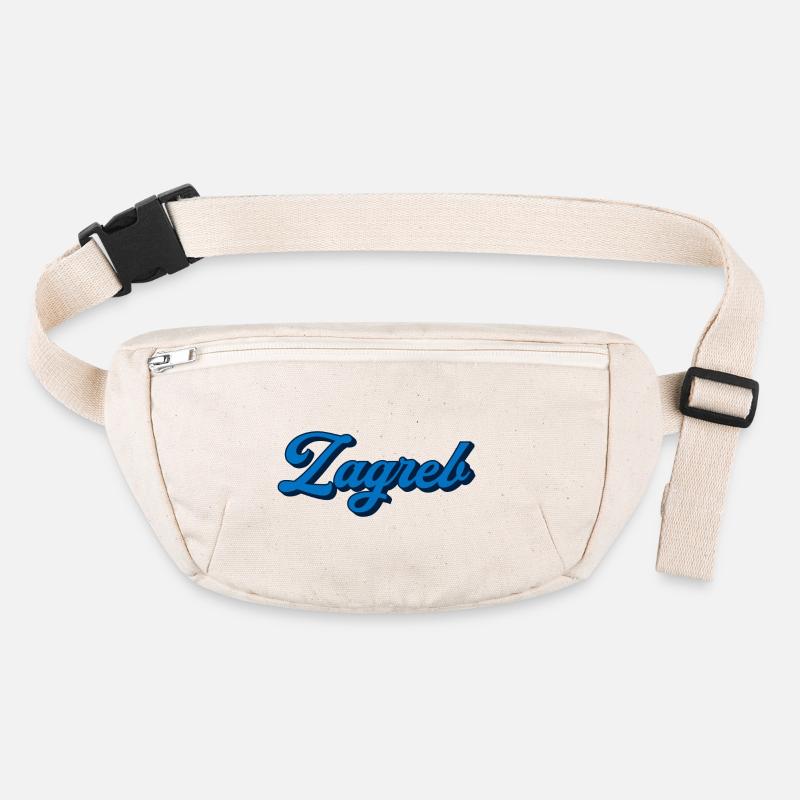 Zagreb Script Logo Style Sac banane recyclé Stanley/Stella