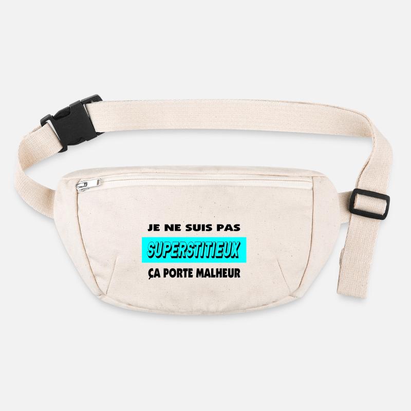 I'm not superstitious Stanley/Stella recycled Hip Bag 