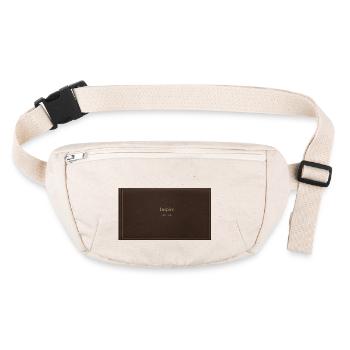 Inspire - Sac banane recyclé Stanley/Stella - blanc naturel - Devant