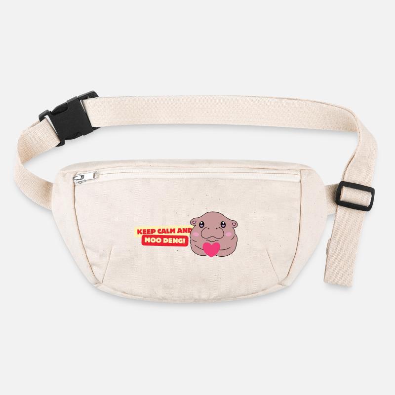 Moo Deng Loves You Stanley/Stella recycelte Gürteltasche