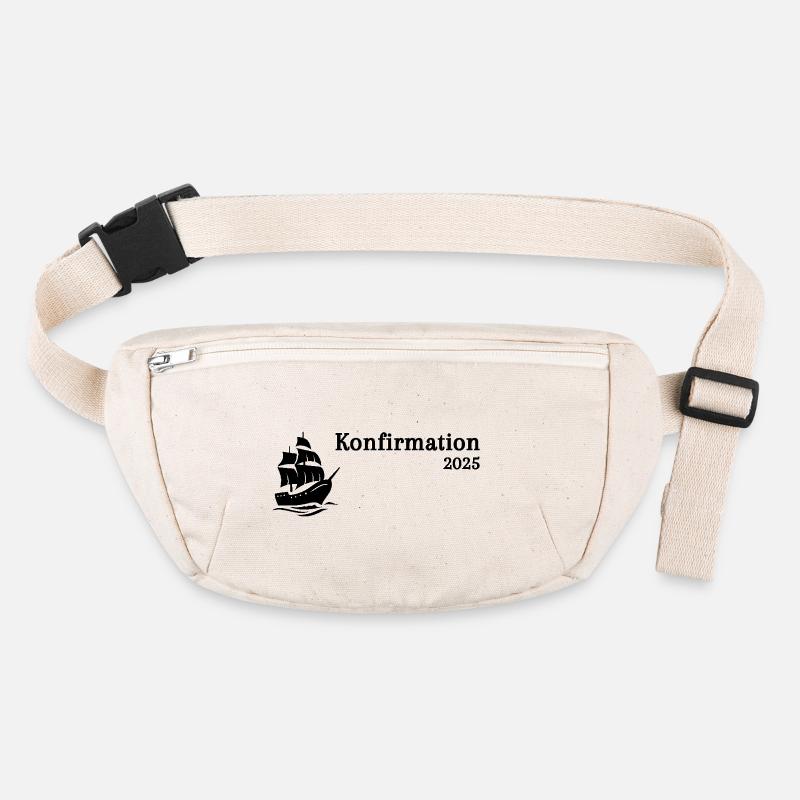 Confirmation 2025 Ship sails up Stanley/Stella recycled Hip Bag 