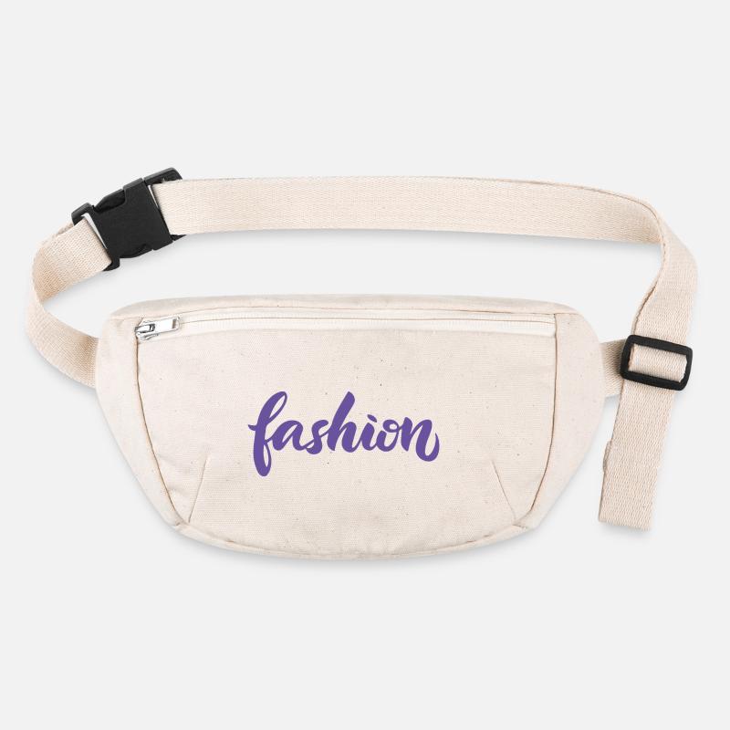 Mode-Violett-Mode-Lettering-Skript-Trend Stanley/Stella recycelte Gürteltasche