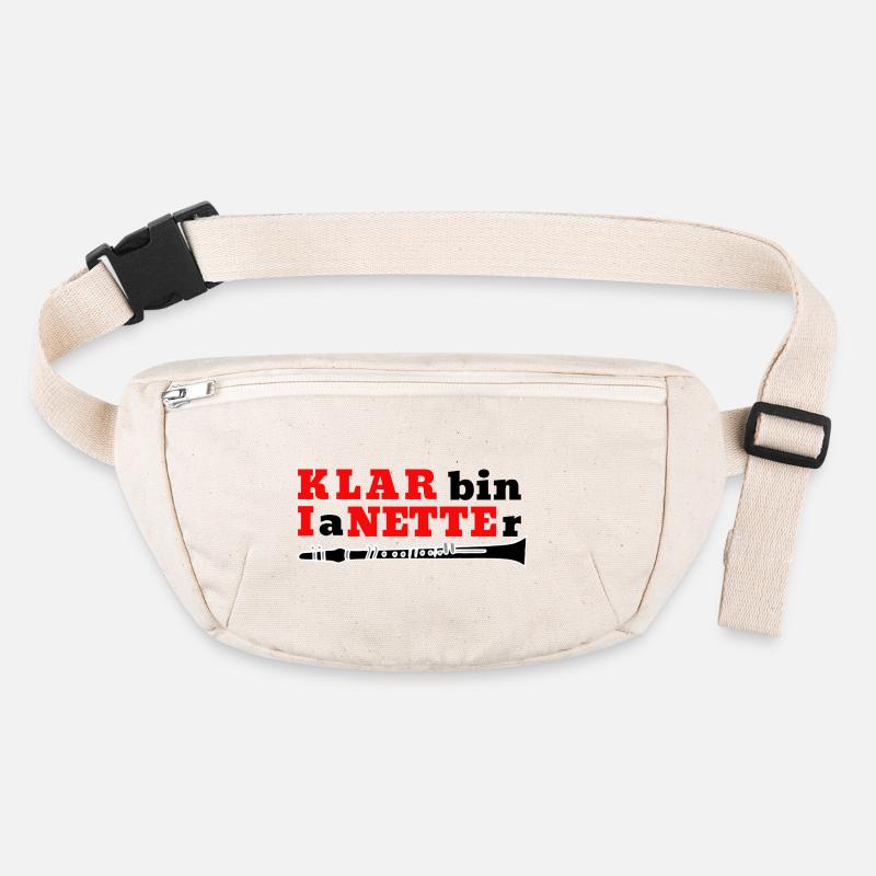 Clarinette - Klar bin I a Netter - Clarinettiste Sac banane recyclé Stanley/Stella