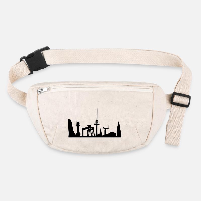 skyline kiel Stanley/Stella recycelte Gürteltasche