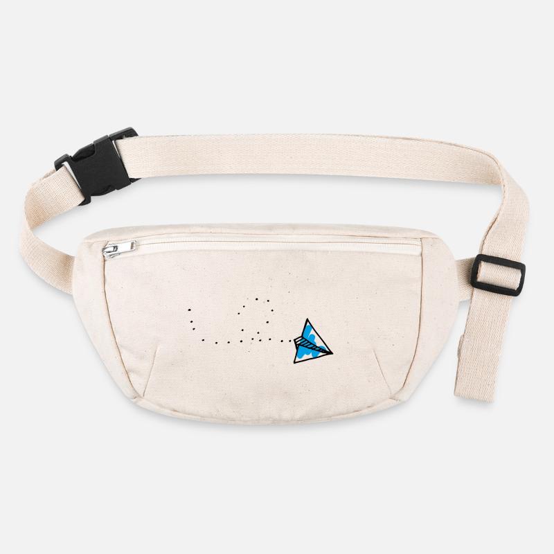 Paper plane Stanley/Stella recycled Hip Bag 