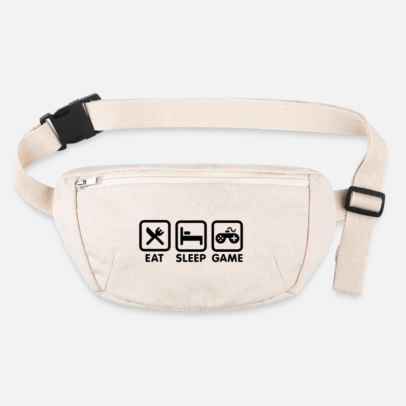Eat sleep game Stanley/Stella recycelte Gürteltasche