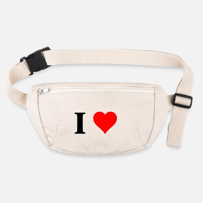 ich love Stanley/Stella recycelte Gürteltasche
