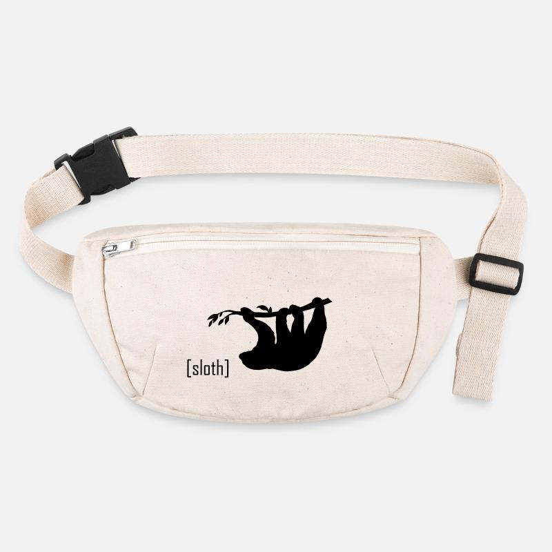 faultier__schwarz Stanley/Stella recycelte Gürteltasche