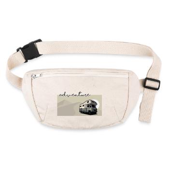 Düdo // Camper // Illustration - Stanley/Stella recycled Hip Bag  - natural - Front