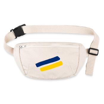 Lower Austria Style Stripes - Stanley/Stella recycled Hip Bag  - natural - Front