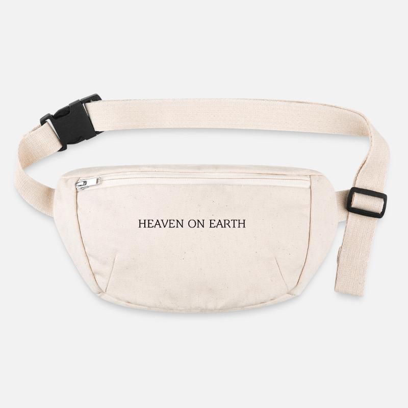 Heaven on earth Stanley/Stella recycled Hip Bag 