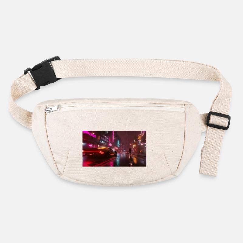Cité cyberpunk1 Sac banane recyclé Stanley/Stella