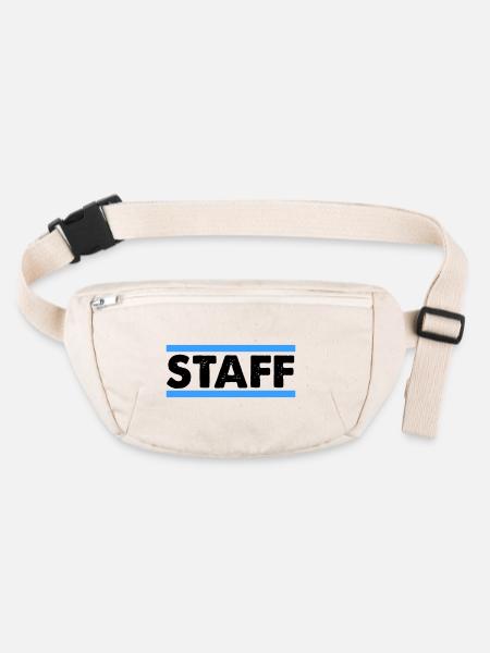 Staff - Stanley/Stella recycelte Gürteltasche - Naturweiß