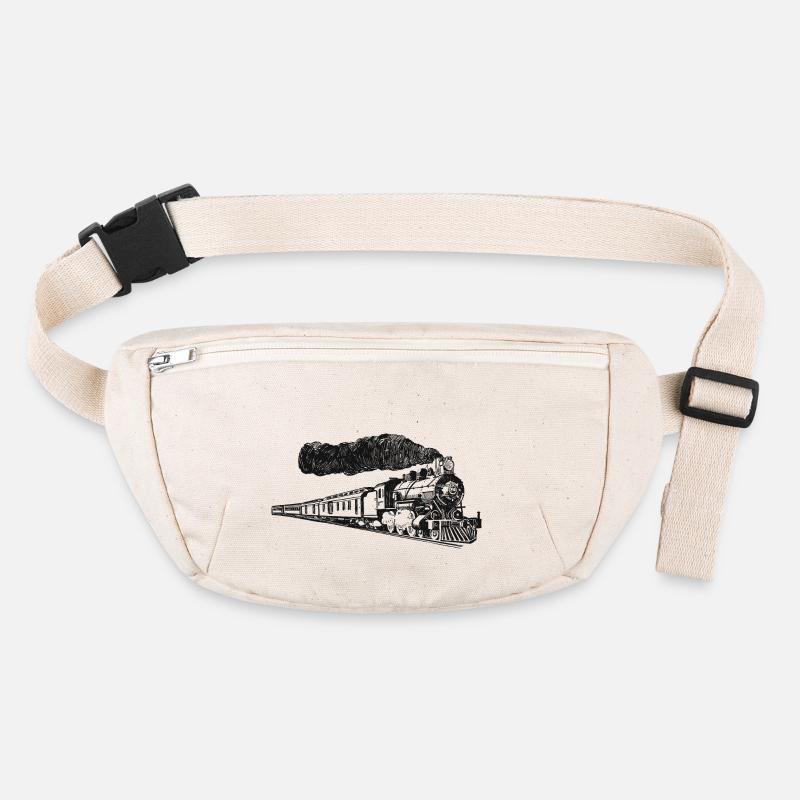Zug-eisenbahn-dampflok-lo Stanley/Stella recycelte Gürteltasche