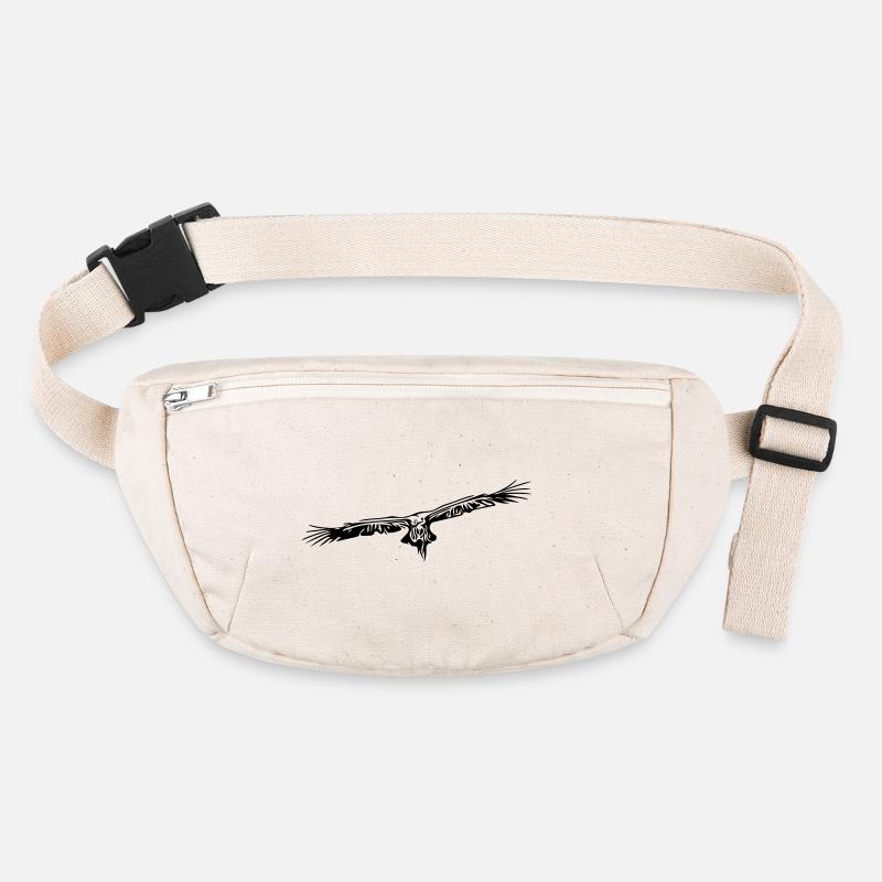 Geier Vogel Stanley/Stella recycelte Gürteltasche