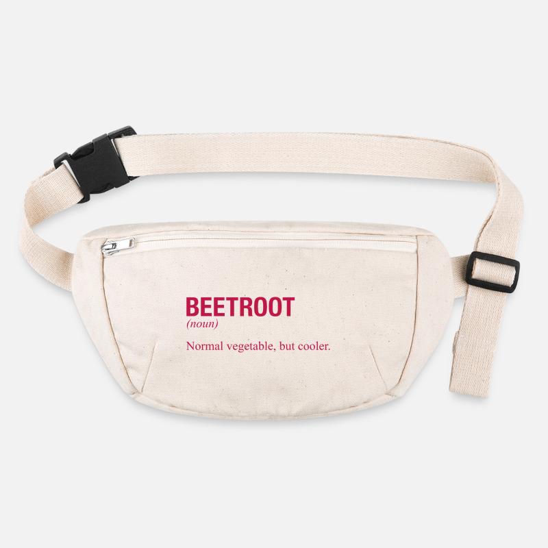 BEETROOT Rote Bete Stanley/Stella recycled Hip Bag 
