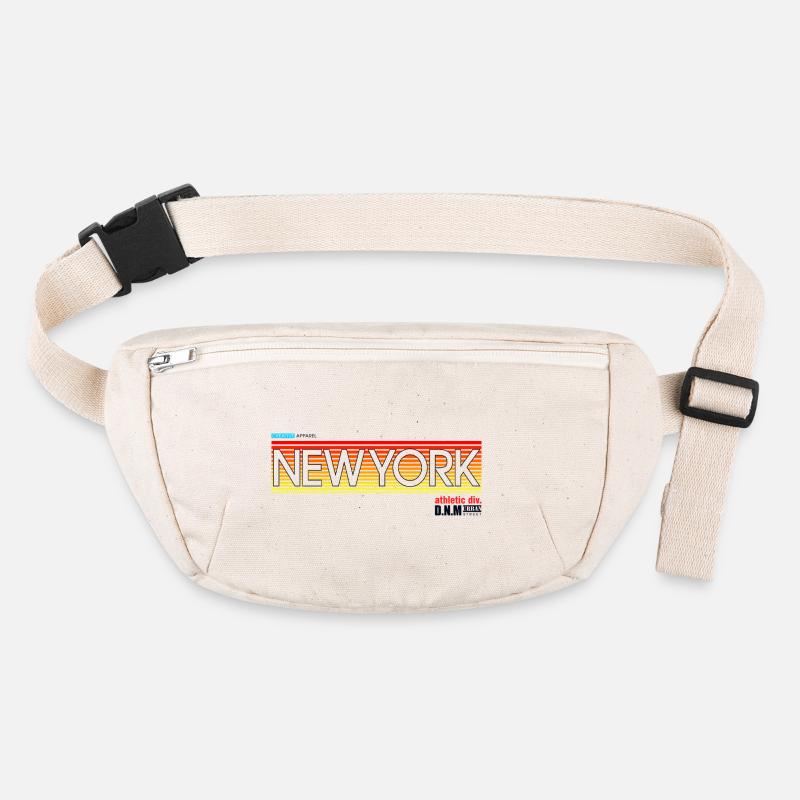 Neon Skyline de New York Sac banane recyclé Stanley/Stella