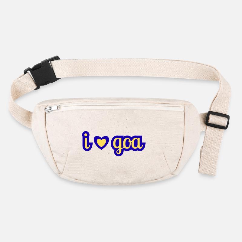 J’adore le design du cœur de Goa Sac banane recyclé Stanley/Stella