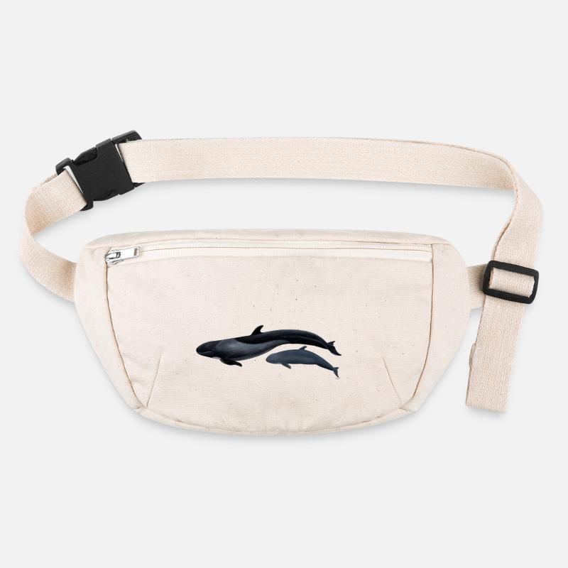 False killer whale - Fausse orque - False killer whale Stanley/Stella recycled Hip Bag 