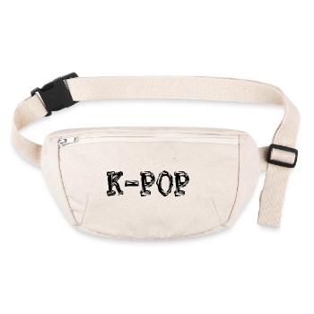 K-POP - Stanley/Stella recycled Hip Bag  - natural - Front