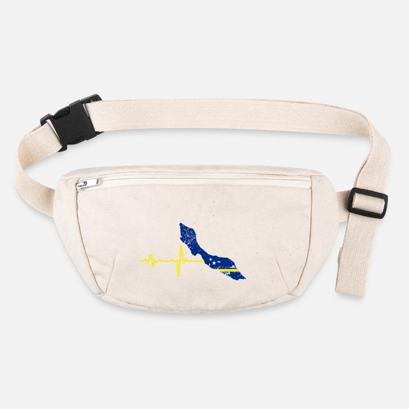 Heartbeat Curaçao cadeau Sac banane recyclé Stanley/Stella