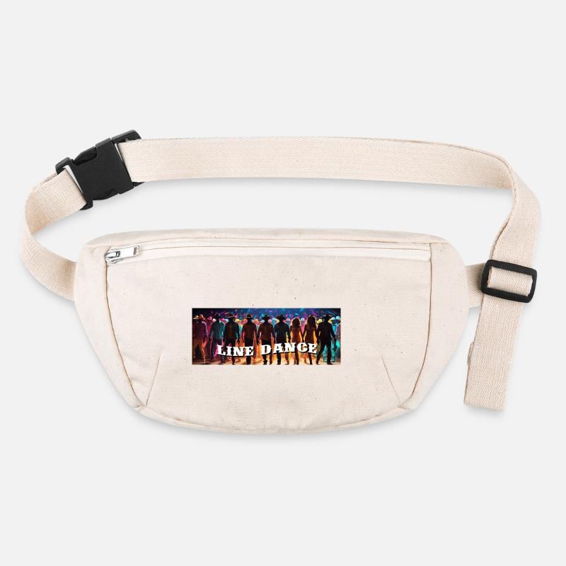 Line dance group dancing Stanley/Stella recycled Hip Bag 
