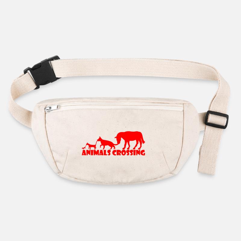 Conception de silhouettes d’aventure animale Sac banane recyclé Stanley/Stella