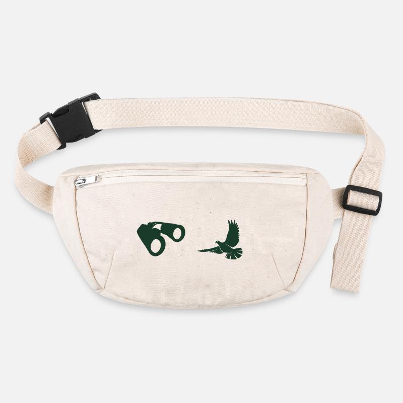Minimalist Bird Watching Silhouette Stanley/Stella recycled Hip Bag 