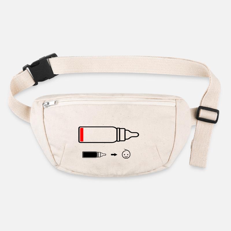 Baby battery or vial empty Stanley/Stella recycled Hip Bag 