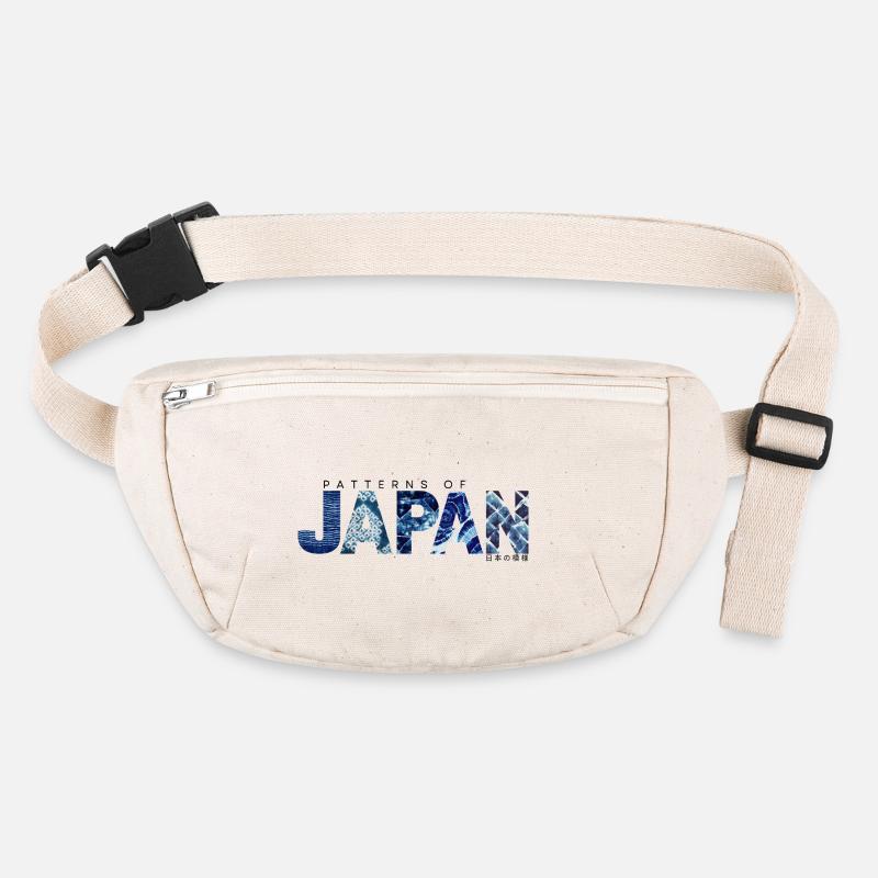 Patterns of Japan - Japanese Patterns - Tradition Stanley/Stella recycled Hip Bag 