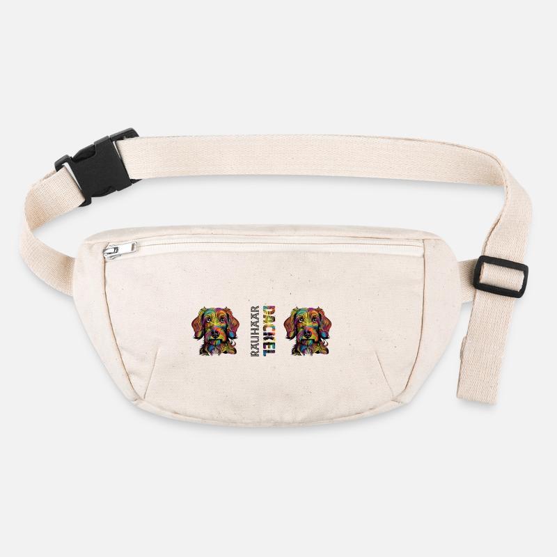 Teckel à poil dur Sac banane recyclé Stanley/Stella