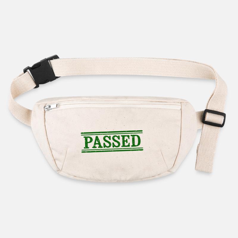 Passé Timbre Grunge Vert Sac banane recyclé Stanley/Stella