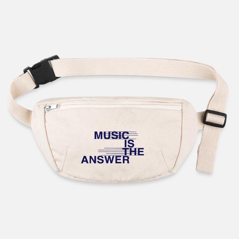 MUSIC IS THE ANSWER Sac banane recyclé Stanley/Stella