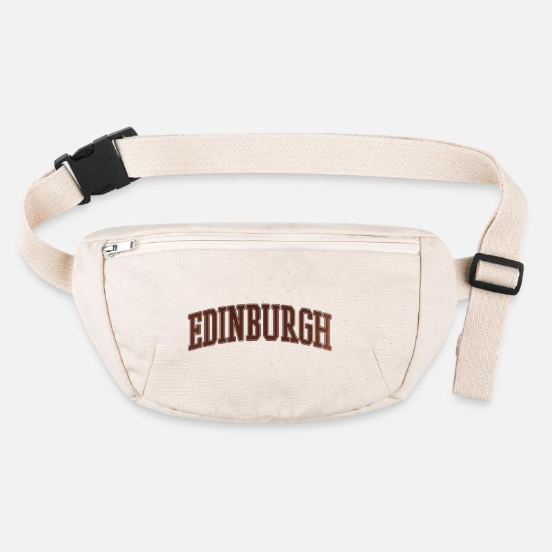 Edinburgh Bogen-Stil Varsity Schriftzug Stanley/Stella recycelte Gürteltasche