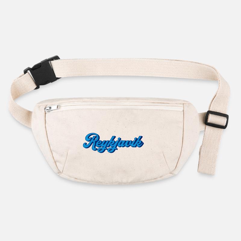 Reykjavik Blue Script Logo Stanley/Stella recycled Hip Bag 