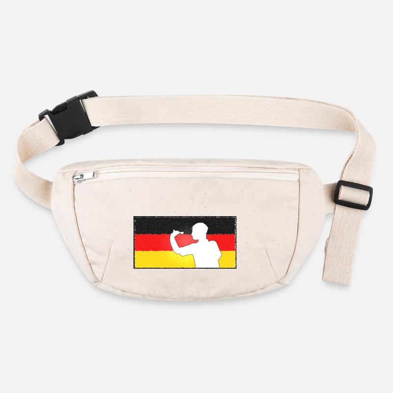 Darts Player Man Germany Stanley/Stella recycled Hip Bag 