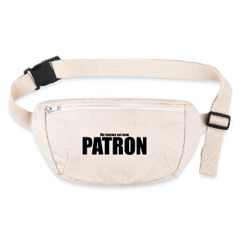 Ma femme est mon patron ! - Sac banane recyclé Stanley/Stella - blanc naturel - Devant