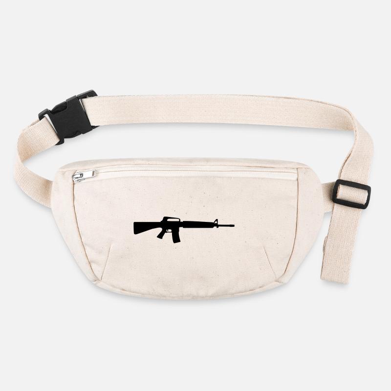 Pistole Gewehr Waffe Militär m16 Stanley/Stella recycelte Gürteltasche