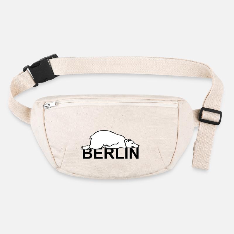 Berlin - The lazy Paule Germany Berlin Bear Stanley/Stella recycled Hip Bag 