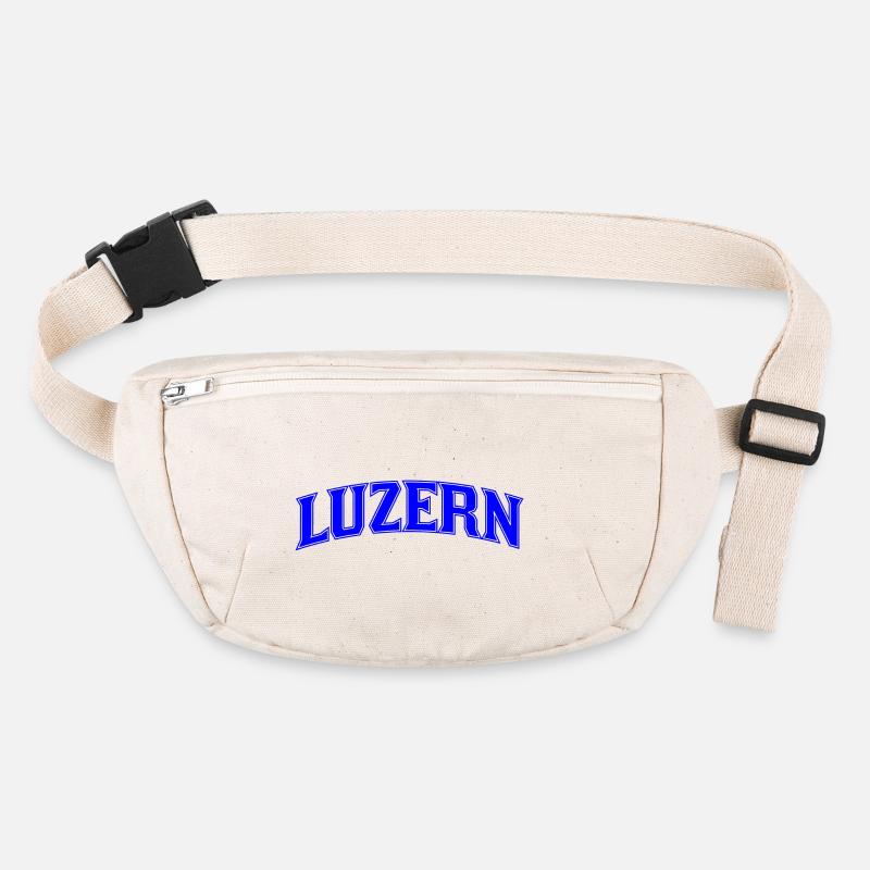 Bleu néon de Lucerne Sac banane recyclé Stanley/Stella
