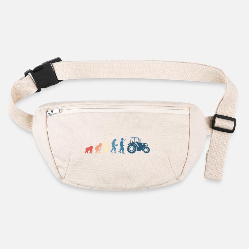Retro-Traktor-Evolution Stanley/Stella recycelte Gürteltasche