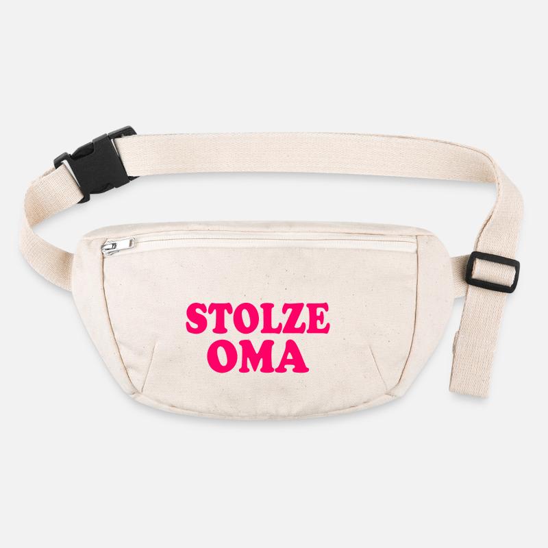 Stolze oma Stanley/Stella recycelte Gürteltasche